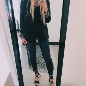 Sheer Polka Dot Dress